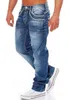 Jeans da uomo Jeans dritti Uomo a vita alta Jean Primavera Estate Boyfriend Jeans Streetwear Sciolto Cacual Designer Pantaloni lunghi in denim Pantaloni T221102