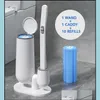 Reiniging borstels joybos wegwerp toiletborstel huishouden geen doodlopende reinigingsset artefact niet vuile handen 220511 drop levering hom dhqu8