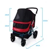 Housses de siège de voiture pour chien poussette pliante grand chariot de voyage créatif sac de transport marche/Shopping mode intérieure
