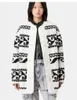 Isabel Marant Etoile Himemma Veste Polaire Lâche Oversize Femmes Manteau Réversible Hiver Chaud Outwear