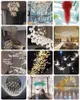 Zeitgenössische Seestern-Kunst-LED-Pendelbeleuchtung, Hängelampen, dekorative Kronleuchter aus mundgeblasenem Glas für Villa Loft, Hotel, Bankettsaal, Kronleuchter-Befestigungen GC005