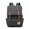 Backpack Outdoor Strong Load Bearing Travel Vintage Oxford Cloth Rucksack