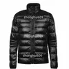 Piumino trapuntato da uomo con cappuccio Cappotto in pile trapuntato con cappuccio in blu scuro Nero Rosso Parka Doudoune Homme Daunenjacke Manteau Puffer