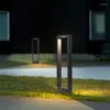 Waterdicht 10W LED Garden Licht Lawn Lamp Moderne aluminium pilaar Outdoor Courtyard Villa Landschap Bollards