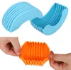 Food Savers Rétractable Sandwich Hamburger Boîte Fixe Brioches Réutilisable Silicone Burger Rack Holder Hamburger Clip SN201