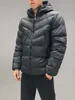 Ny down jacka m￤n vinter varm huva ner rockar tjocka parka mens jackor utomhus vadderad kappa