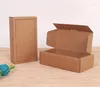 Geschenkpapier 100 teile/los Große Kraftpapier Box Einzelhandel Verpackung Handwerk Tee 25 14 6 cm Großhandel