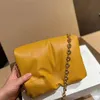 Hangbags Cloud chain bag pluizige cross body Tassen Designer schoudertassen Opblaasbare handtas draagbare dames Messenger zwarte kettingen portemonnee totes clutch