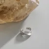Серьги с серьгами mobius кольцо S925 Серебряное серебряное уш