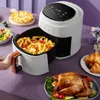 Electric Baking Pans Household 8L Air Fryer 13001500W 110V220V No Oil Electric Fryer with Gridiron Intelligent Touch Screen Oven for Whole Chicken 221110