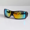 Óculos de sol esportivos masculinos grandes óculos de ciclismo com lentes espelhadas UV400 9 cores tons de marca atacado