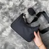 3 sztuka torba na ramię płótno hobo dla kobiet Crossbody w klatce piersiowej projektant łańcuchy torba luksusowa torebka mężczyzna messenger nylon plaża kobieta kopertówki