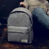 Sırt çantası 2023 erkek erkek tuval gri gündelik sırt çantaları 15 inç dizüstü bilgisayar kolej öğrenci okul çantası kadınlar mochila
