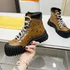 Designer Martin Desert Boot Ankle Boots Fahsion shoes Platform womens winter boot Love arrow leather Heel medal heavy duty soles