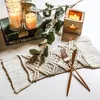 Tovagliette INS Macrame Tapestry Placemats Bohemian Runner Tessuto a mano con nappe Festa di nozze Decorazione domestica 41cm 5cm