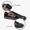 Men Stitch Shoes Custom Sneakers Hand Painted Canvas Womens Fashion White Low Cut Breathable Walking Jogging Trainers