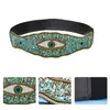 Ceintures Tibetan Belt Elastic Corset Taies Evil Eye extensible pour les robes T8NB