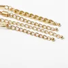 Bangle Bracelet designed jewerly Multi-layer mixed Fried dough twist chain bracelet with cross tide female