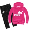 Ensembles de vêtements Mode Belle écureuil Sweat à capuche Enfants Anime Imprimer Garçons Sweats à capuche Pantalons de jogging 2pcs Set Filles Sweatshirts Enfants 221028