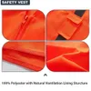 Chalecos reflectantes de seguridad hi zichtbaarheid mesh multi-pocket motorfiets reflecterende veiligheidsvest met zak