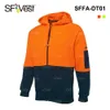 Australia China Supplier Men Two Tone Fluorescent Safety Security Hi Vis Workwear Fleece Hoodie