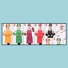 Aprons 11 Colors Adt Aprons Pocket Craft Cooking Baking Art Painting Kitchen Dining Bib A0381 Drop Delivery Home Garden Textiles Dhgq5