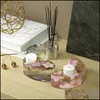 Molds Tealight Candle Holder Resin Molds Moon Heart Oval Shape Tea Light Base Sile Mod For Plaster Cement Concrete Drop Delivery Jew Dhpa3