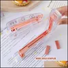 Staplers ins Stapler Girly Cute Student School Securdes 1000pcs Engrampador Papel Reliure Livre Office Accessories 220510 Drop Dhn8t