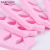 Separadores de dedos de los pies rosa 200pcsPack Nail Art 100 pares dedos pies esponja Gel suave UV herramientas de belleza polaco manicura pedicura paquete 221111