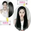 Женские парики волос кружевные синтетики длинная прямая прямая скрученная косел