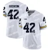 Football Custom NCAA Michigan Wolverines Jersey Dymonte Thomas 25 Devin Funchess 1 De'veon Smith 4 Charles Woodson 2 Chad Henne Football Stitc