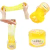 6 couleurs bloquant l'argile transparente cristal boue slime jouet fruit boue couleur décompression relief émotionnel toys 70 ml 1169