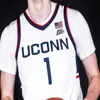 New Uconn College Basketball Huskies usa camisa Connecticut James Bouknight R.j. Cole Adama Sanogo Tyrese Martin Isaiah Whaley