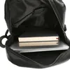 Casual rugzakken voor heren laptop tas trendy pu lederen rugzakken grote capaciteit studentenschooltas reist backpack mannelijk 230411