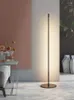 Golvlampor nordisk minimalistisk lampa ins vindnät rött kreativt vardagsrum soffa ljus lyx sovrum sovrum vertikalt bord