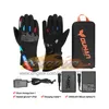 ST150 Luvas de motocicletas de motocicleta Winter Aquecimento Aquecido Guant￩s Moto Touch Tela Touch Battery Motorbike Racing Gloves