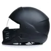 Мотоциклетные шлемы, подходящие для мужчин -электрических транспортных средств, воин, воин личность, воин