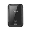 GF-09 Mini GPS Localizador de carro Alarme de som do carro em tempo real Rastreamento de ￭m￣ adsor￧￣o sim insere mensagem PETS AMARM ANTI-LOST SOS