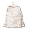 Backpack Floral Women's Female Multi-pocket Casual Travel Bag High Quality Schoolbag For Teenage Girl Book Laptop Knapsack
