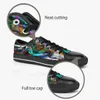 Men Stitch Shoes Custom Sneaker Hand Painted Canvas Women Fashion Colorful Low Cut Breathable Walking Jogging Trainer Size 38-45