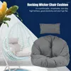 Pillow Hanging Basket Thick Rattan Chair Pads Sofa Garden Rocking Tatami Hammocks Swings
