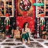 Kleidungssets Girlymax Weihnachten Lebkuchen Santa Deer Baby Mädchen Print Leopard Schlaghosen Milch Seide Streifen Hosen Boutique Outfits Set 221111