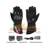 ST150 Motorcykelhandskar Vintert￤ta uppv￤rmda Guantes Moto Touch Screen Batteridriven Motorcykel Racing Riding Gloves