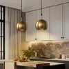 Pendant Lamps Nordic Bedside Small Light Minimalist Restaurant Chandelier Modern Luxury Bedroom Table Bar Creative Single Head