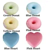 Valse wimpers 1 st wimperterknijt Tape Cutter Love Heart Donut Shape Holder Extension Division Equipmen Tool