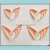 Other Festive Party Supplies Mysterious Elf Ears Fairy Ear Costumes Vampire Party Mask False Latex Een Cosplay Halloween Masquerad Dhuqo