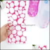 Vases 50Pcs Creative Clear Pvc Plastic Vases Water Bag Ecofriendly Foldable Flower Vase Reusable Home Wedding Party Decoration Drop Dheox