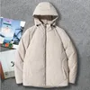 Hommes Down Parkas MRMT Marque Loisirs Solide Couleur Hiver Spot Chaud Ordinaire Jeunesse Fermeture Éclair Coton Gris Vers Le Bas Veste Vestes Pour Homme 221111