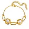 Strand Bracelet For Women Charm Imitation Pearls Luxury Party Girl Fine Jewelry Bangles Bohemain Bijoux Drop YH902