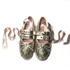 Туфли Туфли Мэри Джейн с круглым ремешком, балетки с блестками из соломы в рыбацком стиле, женские невидимые внутренние туфли, увеличивающие рост 240311